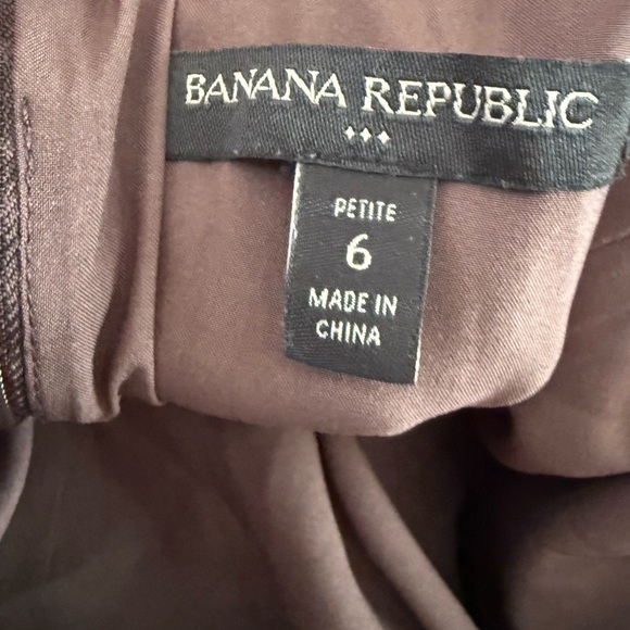 Banana Republic Organza Maxi Dress Size 6 Petite - Picture 4 of 4